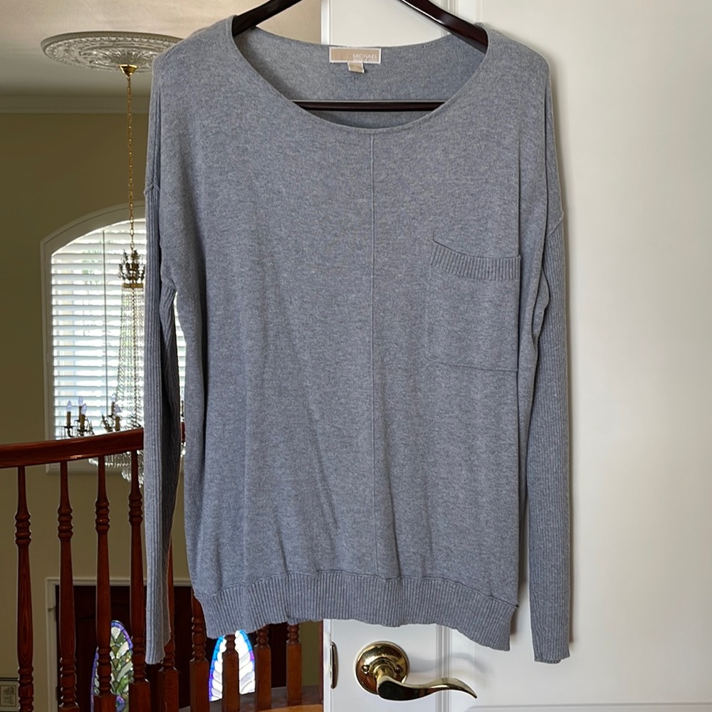 Classic gray sweater. GUC